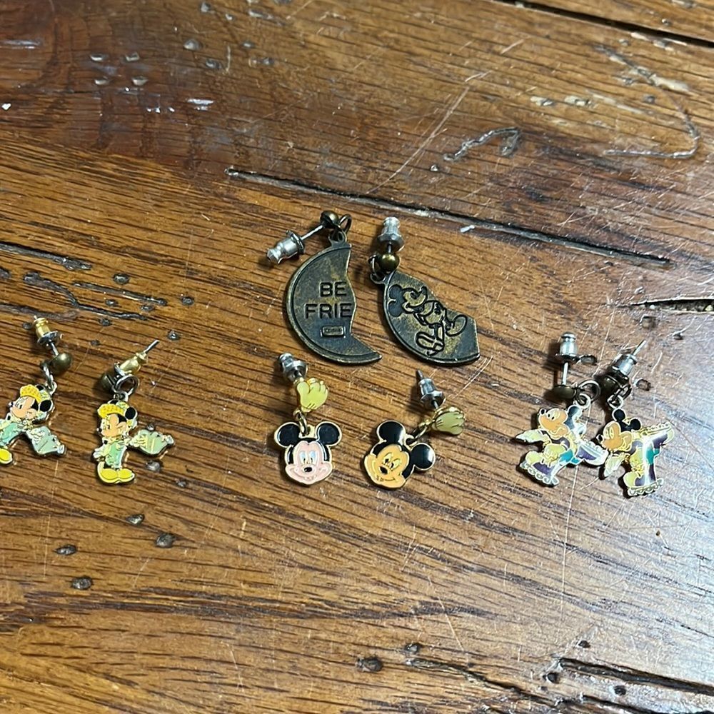 Mickey Mouse Disney earrings